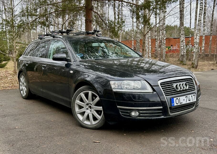 Pārdodu teicamu Audi A6 C6 2.4 V6 benzīns 130kw, 6 ātrumu manuālā ātrumkārba