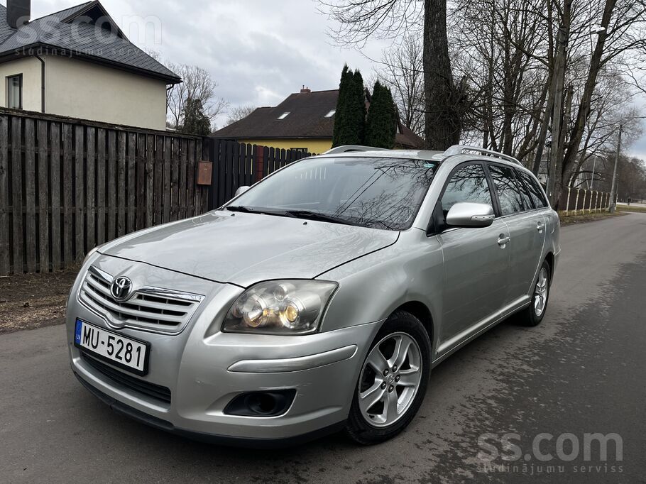 Toyota Pardodu Toyota Avensis laba stavokli vizuala un te
