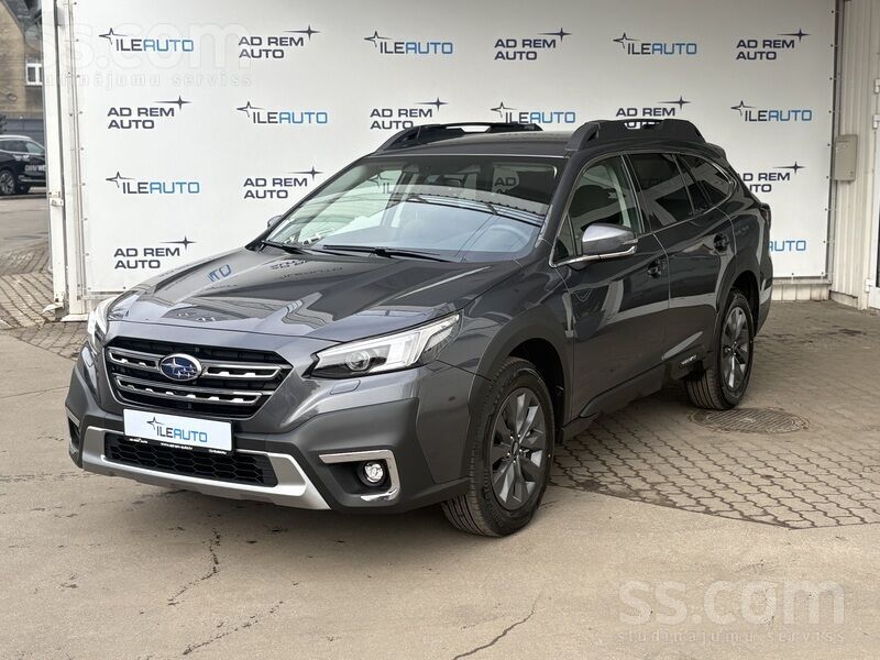 Subaru Outback Limited, 2.5i benzīns, 169 z/s jauda, Melna nappa āda ar perf