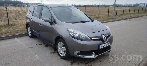 Megane Grand Scenic 1.5 dCi (81kW) ļoti labā stāvoklī. Nomainīti eļļas, filt