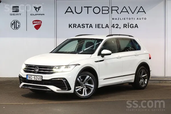 Volkswagen Piedāvājam VW Tiguan R-line. 1.5 benzīna dzinējs. 