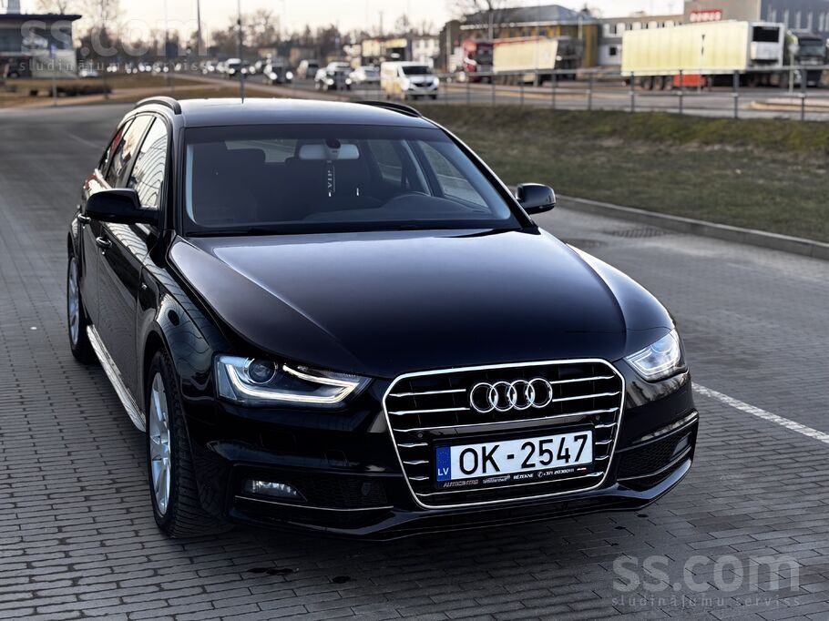 Audi Tīko no Somijas A4 B8 feislifts S-line Oriģināls,