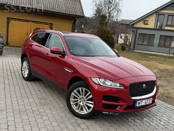 Jaguar Pārdod Jaguar F-pace 25d(240zs) awd ar 8.pakāpju a
