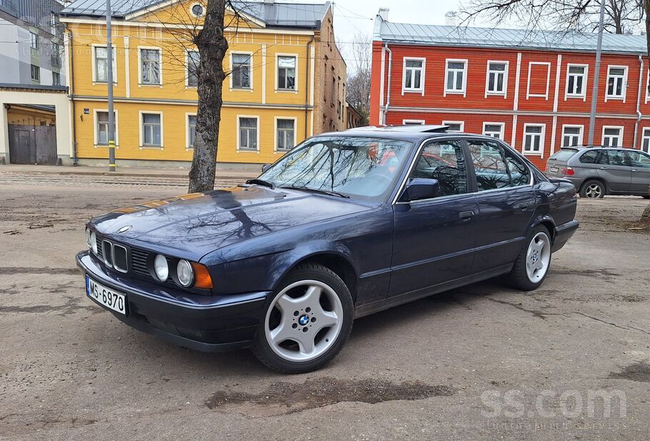BMW BMW e34 520i, ļoti labi saglabājies. Vel spēkā VS