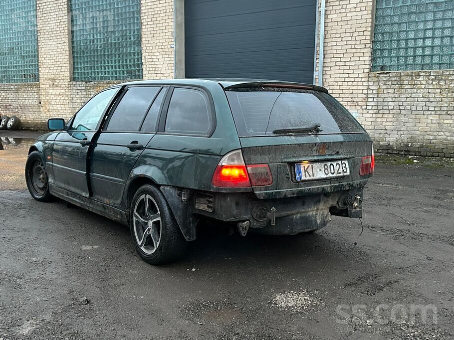 BMW E46 2.0D manuālis. Skate līdz 29.10, nodoklis nomaksāts. Kārtīgs darba z