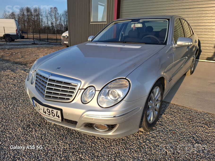 Pārdodu Mercedes-Benz E-Class (W211 Facelift) labā stāvoklī. Dzinējs: 2.2 Cd