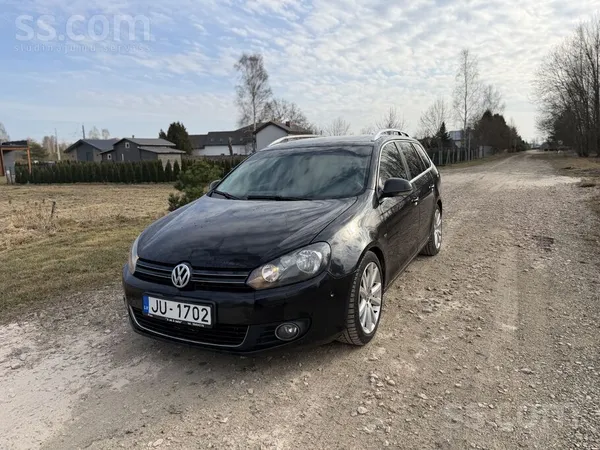 Pārdošanā Volkswagen Golf 6, universāls ar ļoti dzīvelīgu 2.0tdi 103kw dzinē
