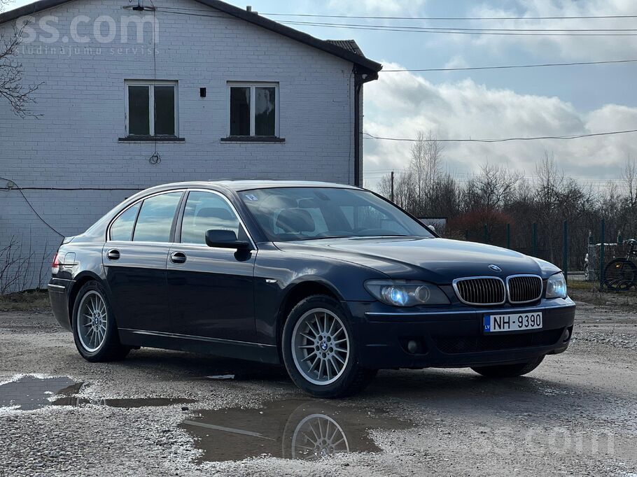 BMW Pardod bmw e65 730d 170kw auto ar TA lidz 13.08.20