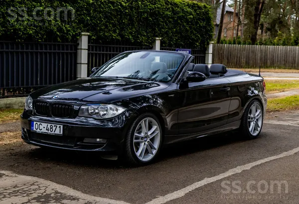 BMW Pārdodu BMW 120i Cabrio, 2008. gads, 177 ZS. 