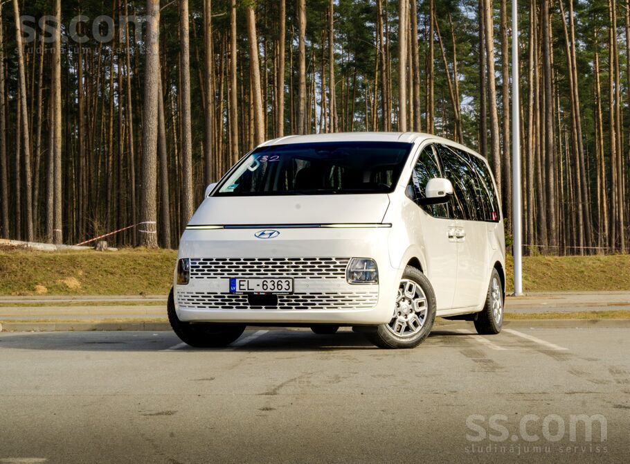 Hyundai Staria 9 Sēdvietas 2.2l dīzelis. 130kw
Tehniskā apskate derīga līdz