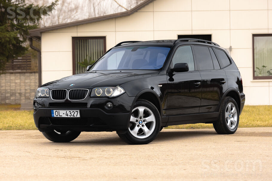 BMW Tikko no Francijas. Bmw X3 Facelift Modelis. Piere