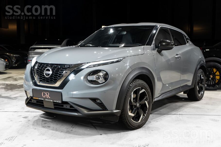 Pārdod Nissan Juke 84kW. Jauns auto iegādāts Latvijā. Keyless Go, Led, Apple