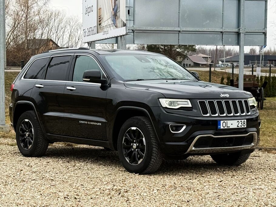 Jeep Grand Cherokee 3.0 Crd Overland. Tikko no Vācijas, piereģistrēts un izi