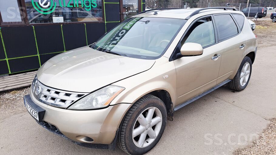 Nissan Murano benzīns/gāze 172 kw
Motors un ātrumkārba strādā teicami