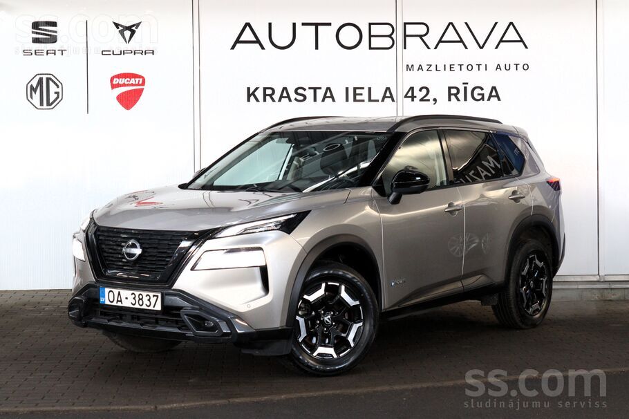 Piedāvājam Nissan X-Trail N-Trek 4Wd Fhev, 1.5 Vc-T E-4Orce benzīna/hibrīda