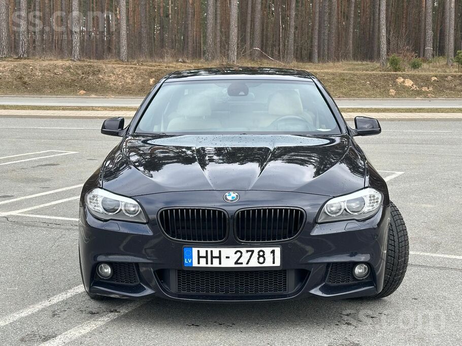 BMW Pārdod BMW F10 525 ar oriģinālo M pakotni. Auto ar