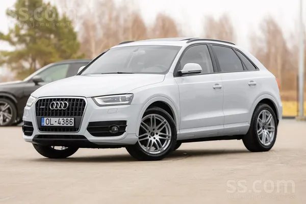 Audi q3, 2.0 dīzelis, 120kw, quattro, automāts. 
Pirmā reģistrācija 19.12.2