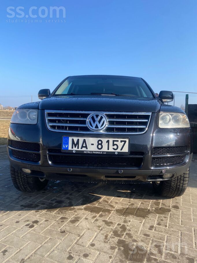 Volkswagen Padodu vai Mainu vw Touareg ar 3.0 dīzeļmotoru 165