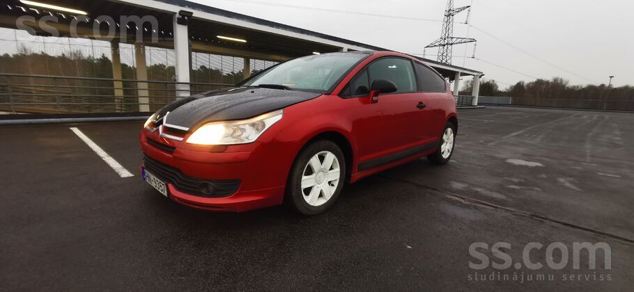 Pārdodu Citronu C4 ar 1.6 16V benzīna dzinēju un gāzes iekārtu ar tikko izie