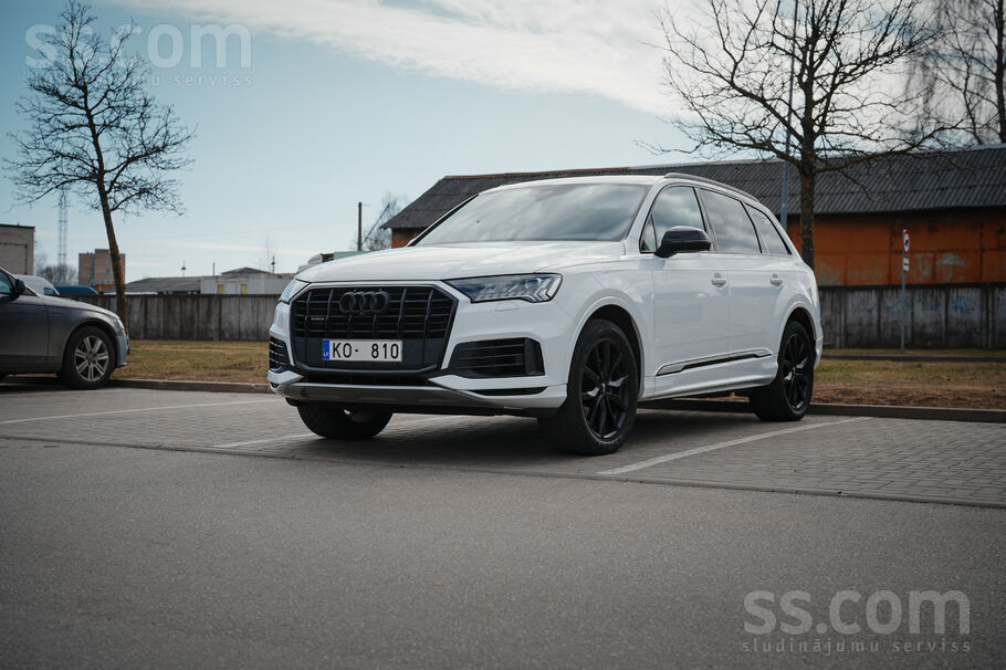 Audi Q7 3.0 Tdi Quattro 210kW. Cena ar Pvn. Automašīna jauna tika iegādāta M