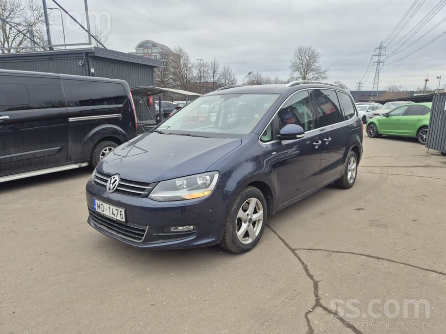 Volkswagen VW Sharan 7 Sēdvietas 2.0l dīzelis. 130kw