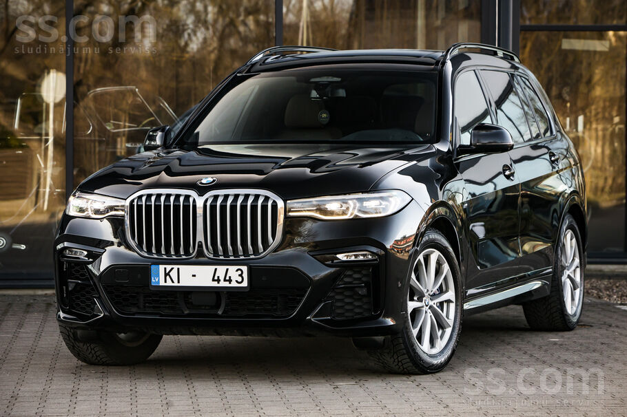 Bmw X7 Xdrive. M40D 250kw. Individual. Automātiskā ātrumkārba.
Perfektā te