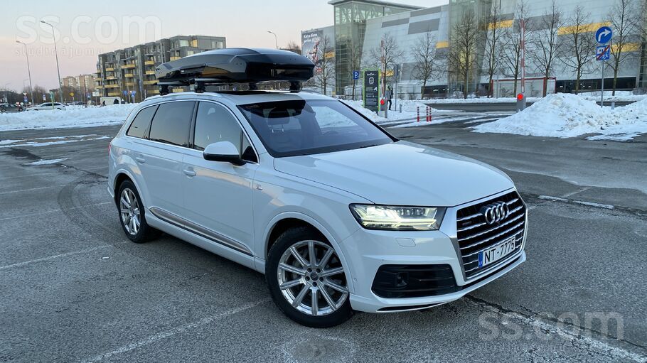 Audi Audi Q7 3.0 V6 Tdi S line Quattro, 2017 gads, 7 vi