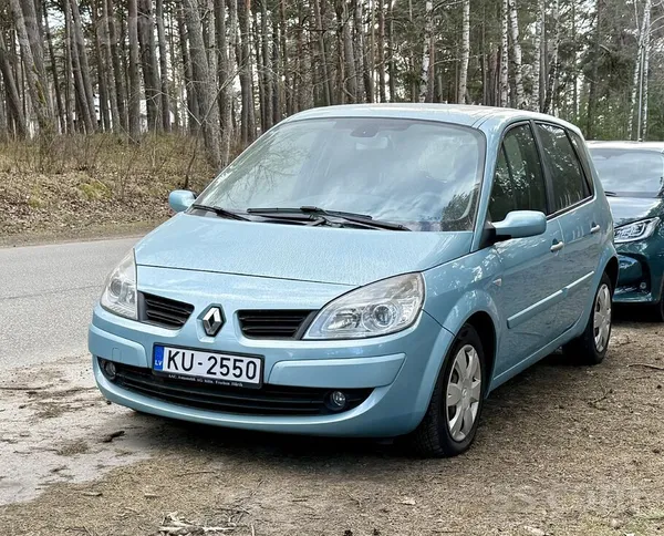 Renault Renault Scenic 2008, 1.9 dCi, automāts. Tehniskā a