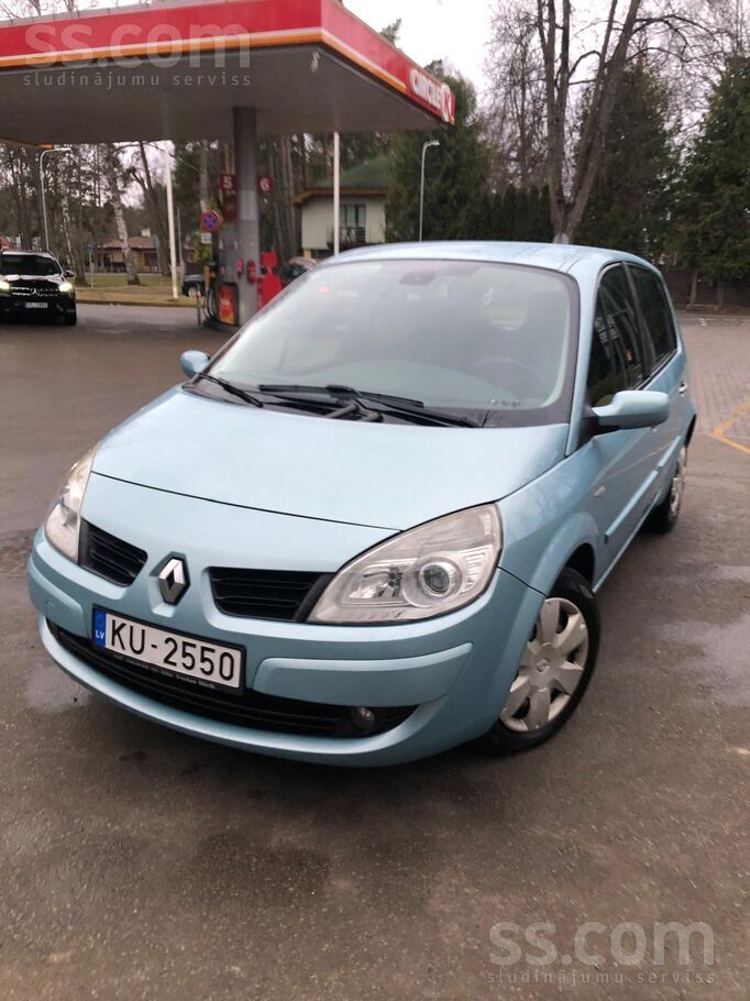 Renault Scenic 2008, 1.9 dCi, automāts. Tehniskā apskate līdz 02.2027.

Pā