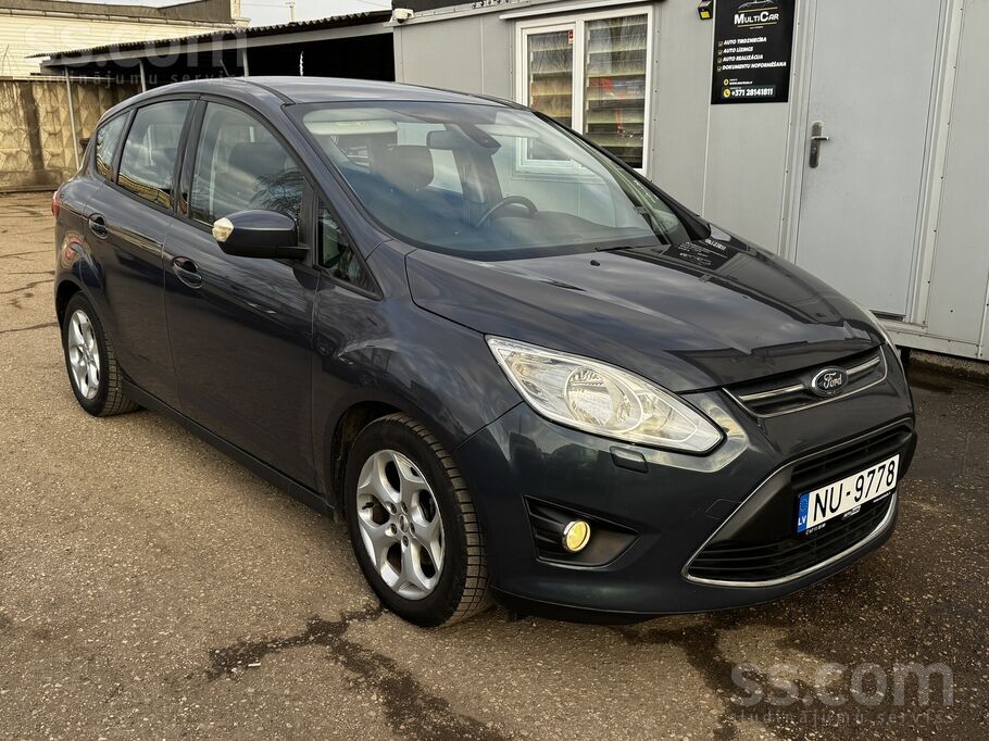 Ford C Max 1.6 Tdci 70 kW. Тех. осмотр до 05.06.2026, без замечаний. В 2024
