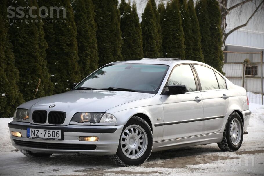 BMW Pārdod/maina Oriğinālu rūpnīcas 325benzīnu/141kw