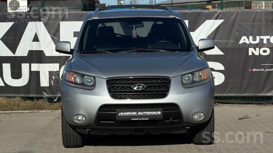Hyundai Santa FE labā tehniskā un vizuālā stāvoklī. 139Kw/186Zs. 2 atslēgas.