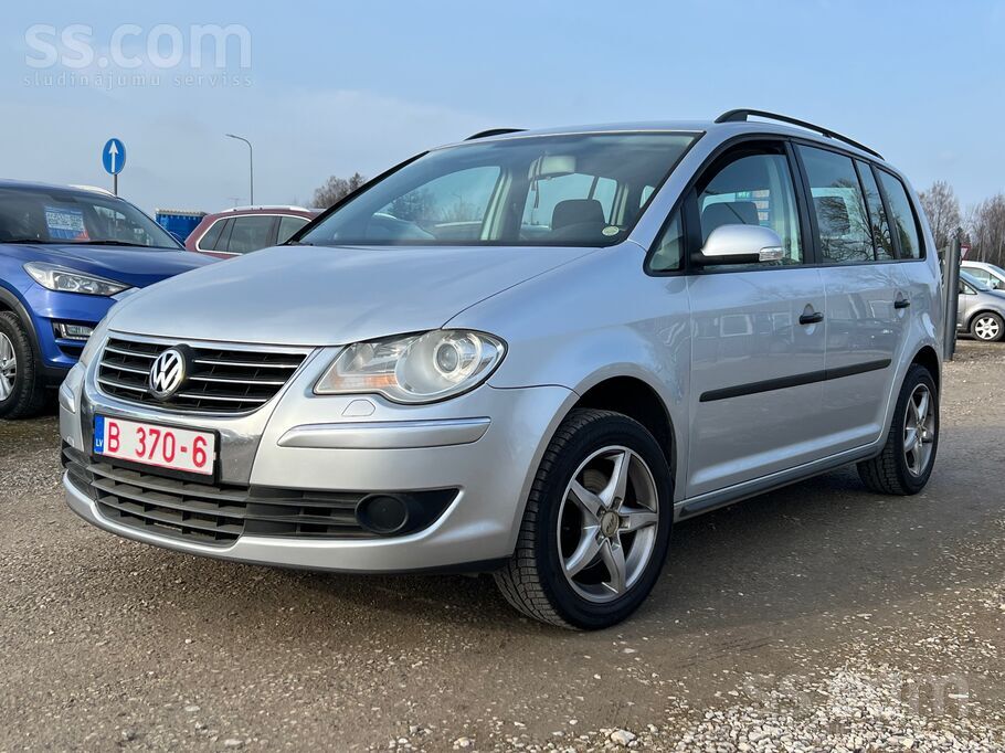 Volkswagen VW Touran 1.9tdi 77kw, 2007.gads, meh. ātrumk. , e