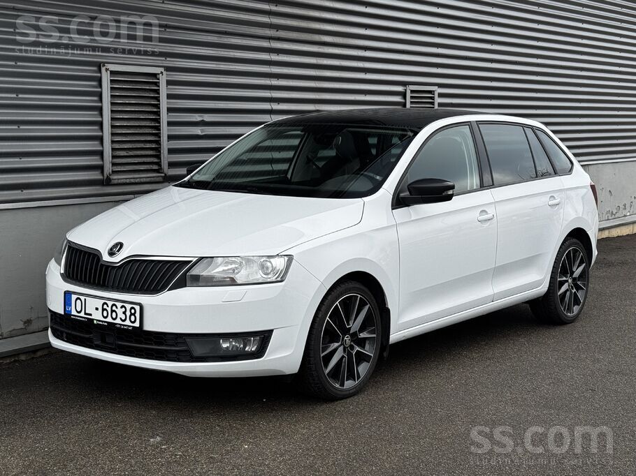 Škoda Rapid Monte Carlo 1.2tsi 66kw/90zs ar mehānisko ātrumkārbu, automašīna