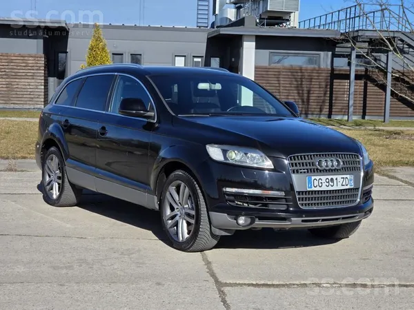 Audi Tikko ievest no Francijas Audi Q 7 Quatrro 3.L dīz