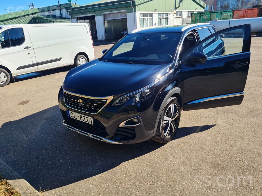 Skaists auto tiko ievests no Francijas. Peugeot Gtline 5008 1, 2 turbo benzī
