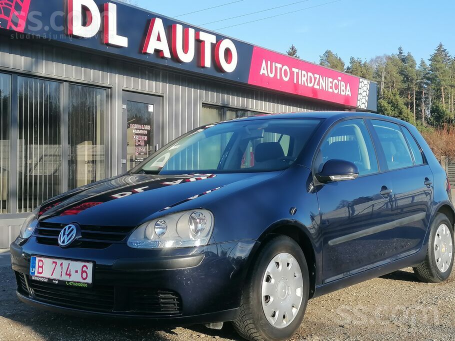 Pārdod koptu VW Golf 5 ar veco labo, dinamisko un ekonomisko 1.6 benzīna dzi
