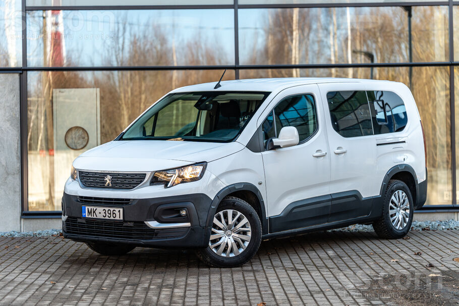 Peugeot Rifter 1.5d. (75kw) L2 garā bāze, pārskatāma servisa vēsture.
Jaun