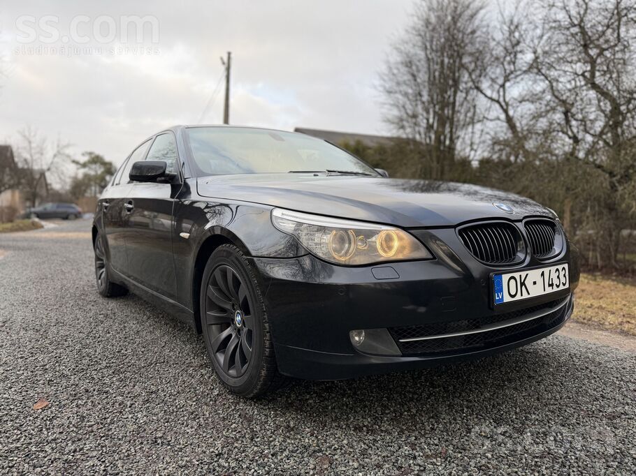 BMW 525d, 3.0D, 145 kWh. A/m labā tehniskā un vizuālā 