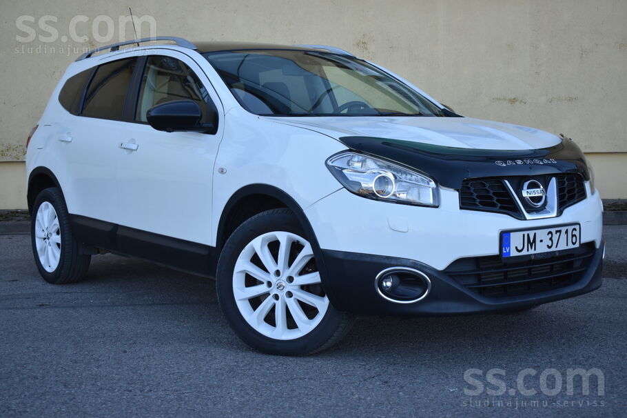 Nissan Qashqai +2 (2012.g) Balta. 

Nepieciešamības gadījumā ir iespējams