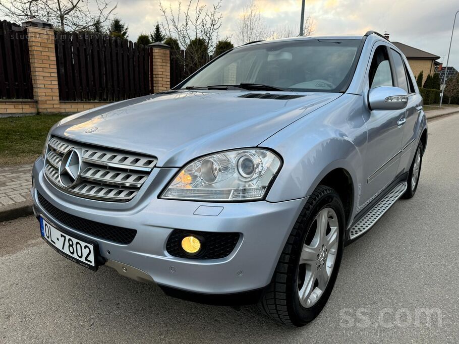 MB Ml320Cdi 165kW Sportpaket 7G-Tronic 4Matic“ Orģinālais Noskriens 228000km