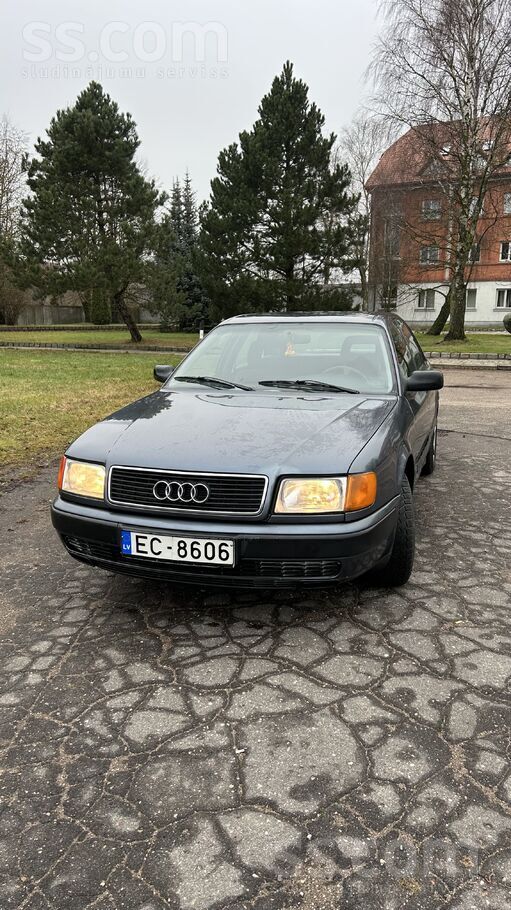 Labi saglabājies Audi 100 C4, 1991. gada, 2.0 benzīns, 74kw. Izieta TA līdz