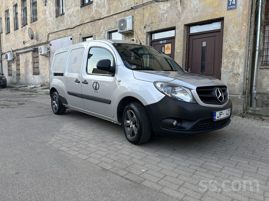 Pārdod Mercedes-Benz Citan
Viens īpašnieks.
Labs stāvoklis.
Piemērots