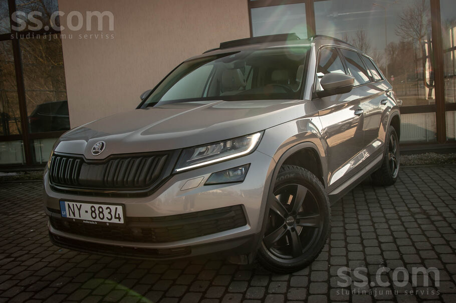 Škoda Kodiaq 4x4, 140kw/190zs,
Pilnā komplektācijā
Dzinējs 140kw/190zs, 2