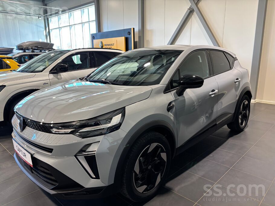 Jauns salona Renault Captur techno full hybrid E-Tech 160, jaudīgs un ekonom