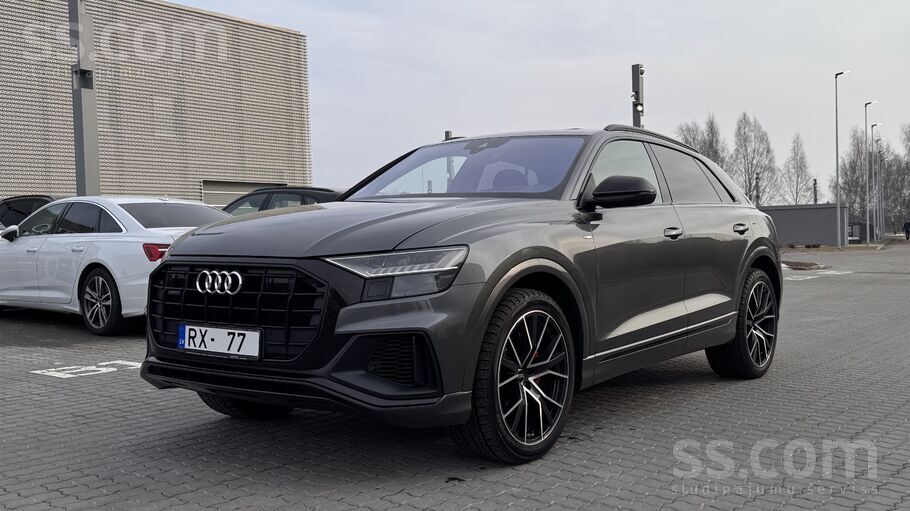 Audi Q8 S line, 3.0tdi, 210kw/285zs.
Auto tikko atvests no Vacijas. Pilna