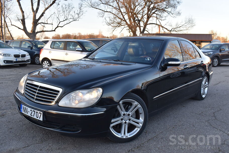 Mercedes Benz S320 3.2L Dīzelis, 150kW, 10.2005 g.
617 930 km
Automaš