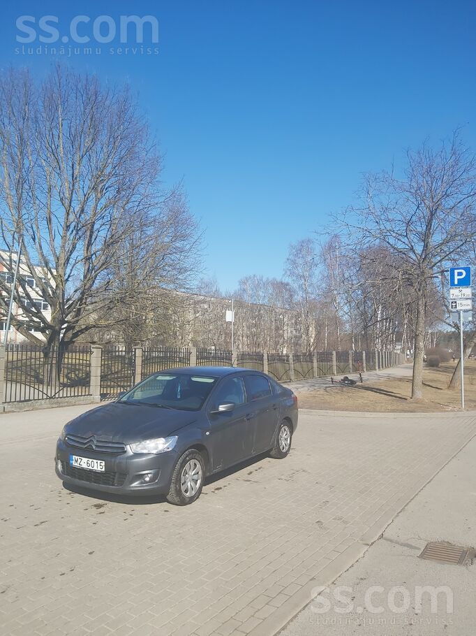 Pardodas Citroën C-Elysee
(2014-2017) gads

Laba stavokli
Jauns dzinējs