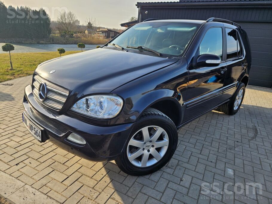 Pārdodu MB Ml270, dīzeli, 120kW, tikko ievests no Vācijas. Reti labs eksempl