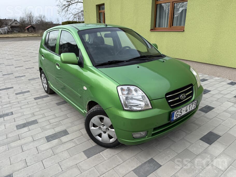 Kia Picanto EX, Feislifta modelis.
Ekanomisks un kompakts auto.
Ļoti lab